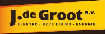 Logo J. de Groot BV Elektrotechniek & Beveiliging